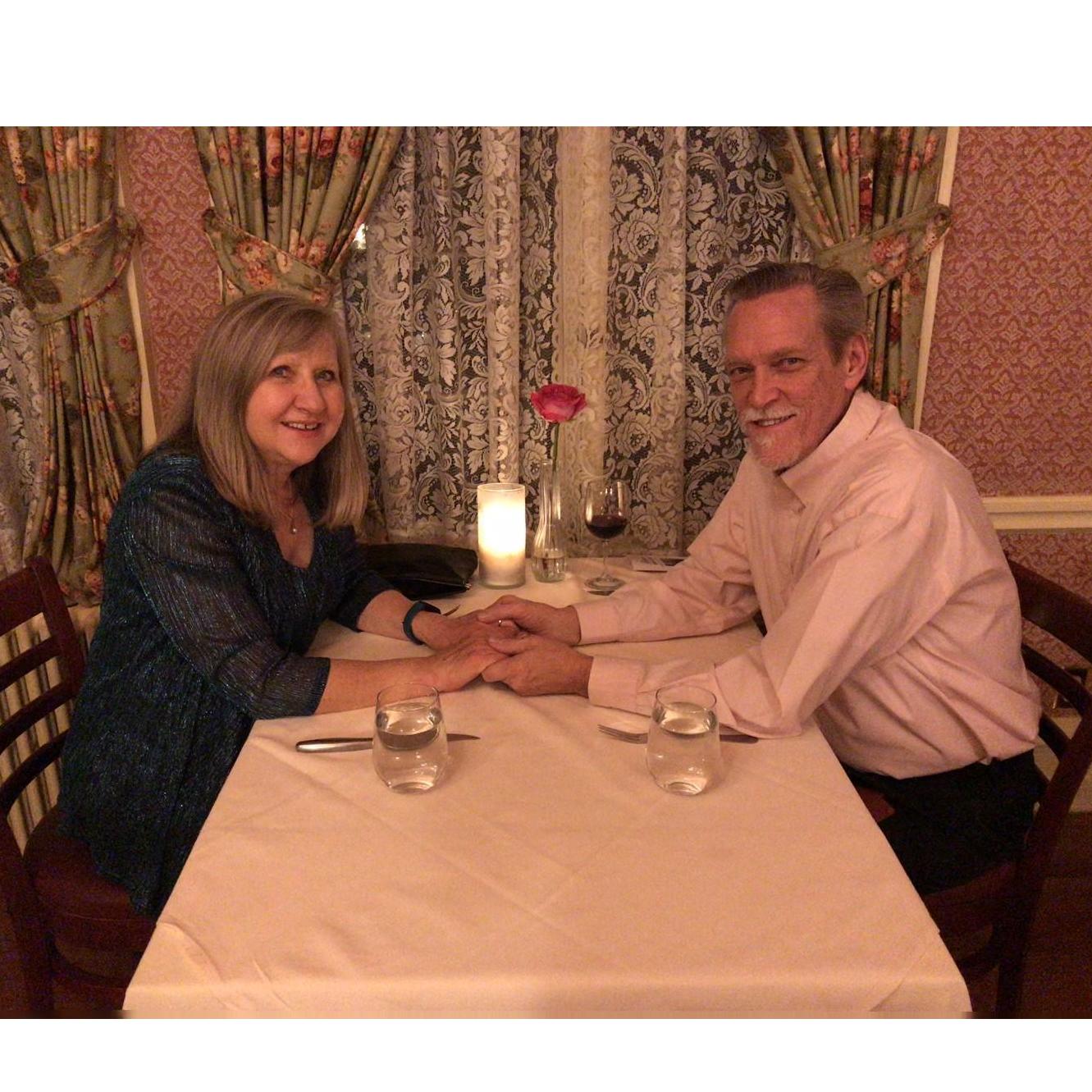 Briarhurst Manor in Manitou Springs for our 6 months Anniversay dinner.