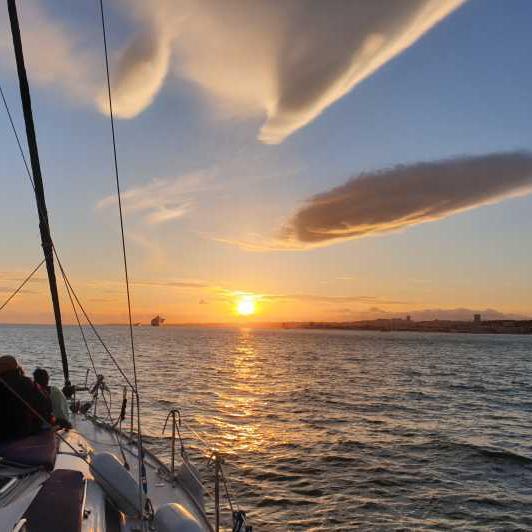Sunset boat ride