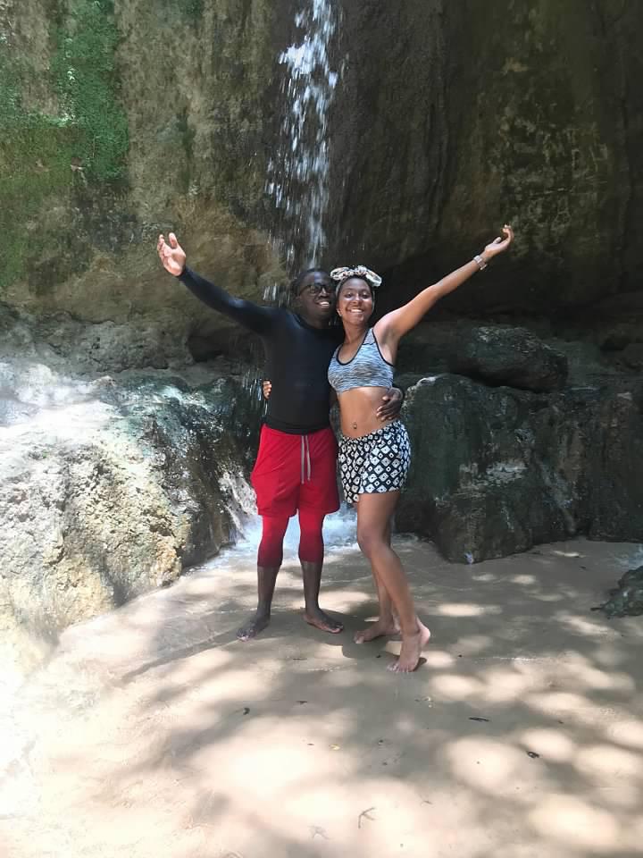 Hiking at Tunica Falls