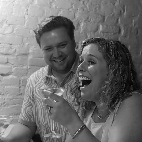 Here's to a lifetime of laughter, smiles, and many more martinis!