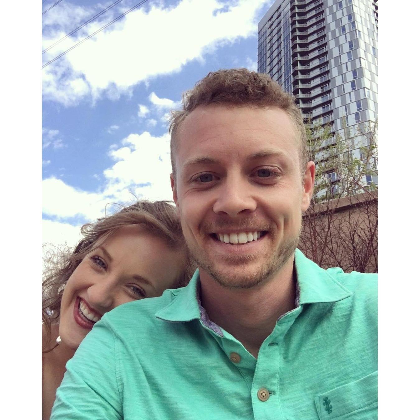 Enjoying our time together!