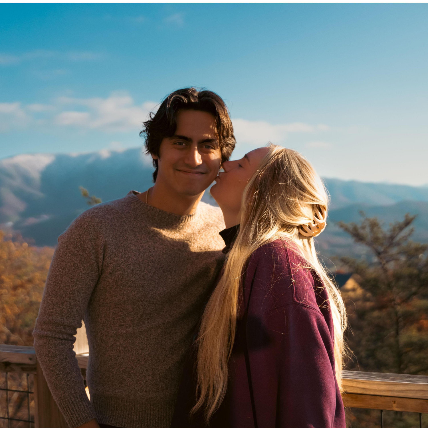 Our first Christmas trip with Alex's family<3