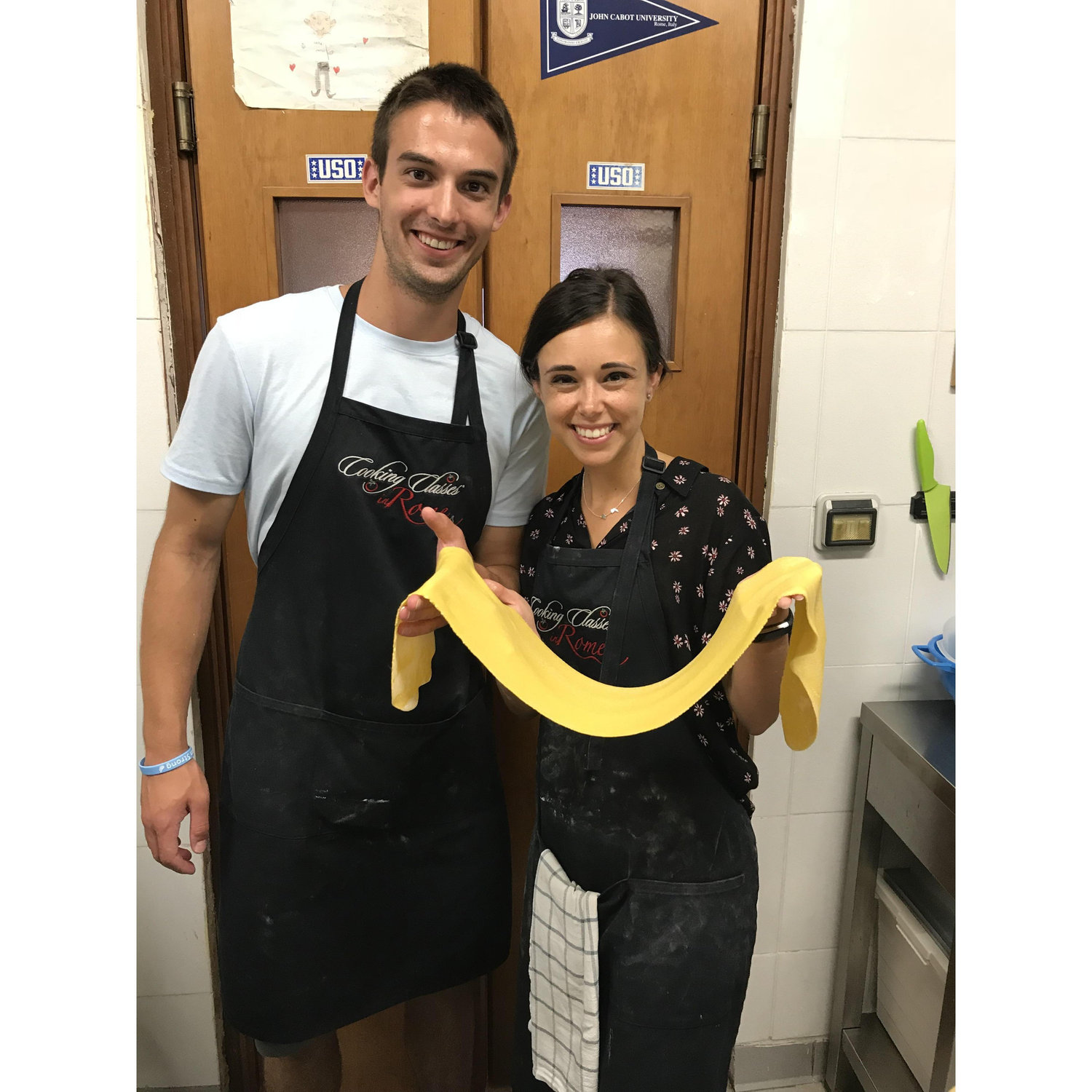 Cooking in Rome!