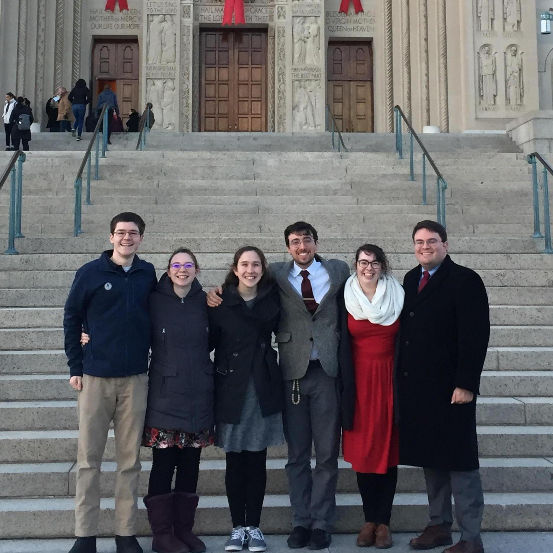 We took a trip to Washington D.C. with out friends in December 2018! This was at the National Basilica Shrine of the Immaculate Conception.