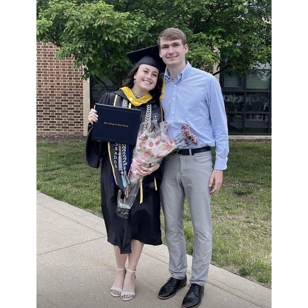 Maddie's TCNJ graduation!
