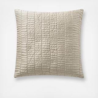 Madrid Geometric Quilted Pillow