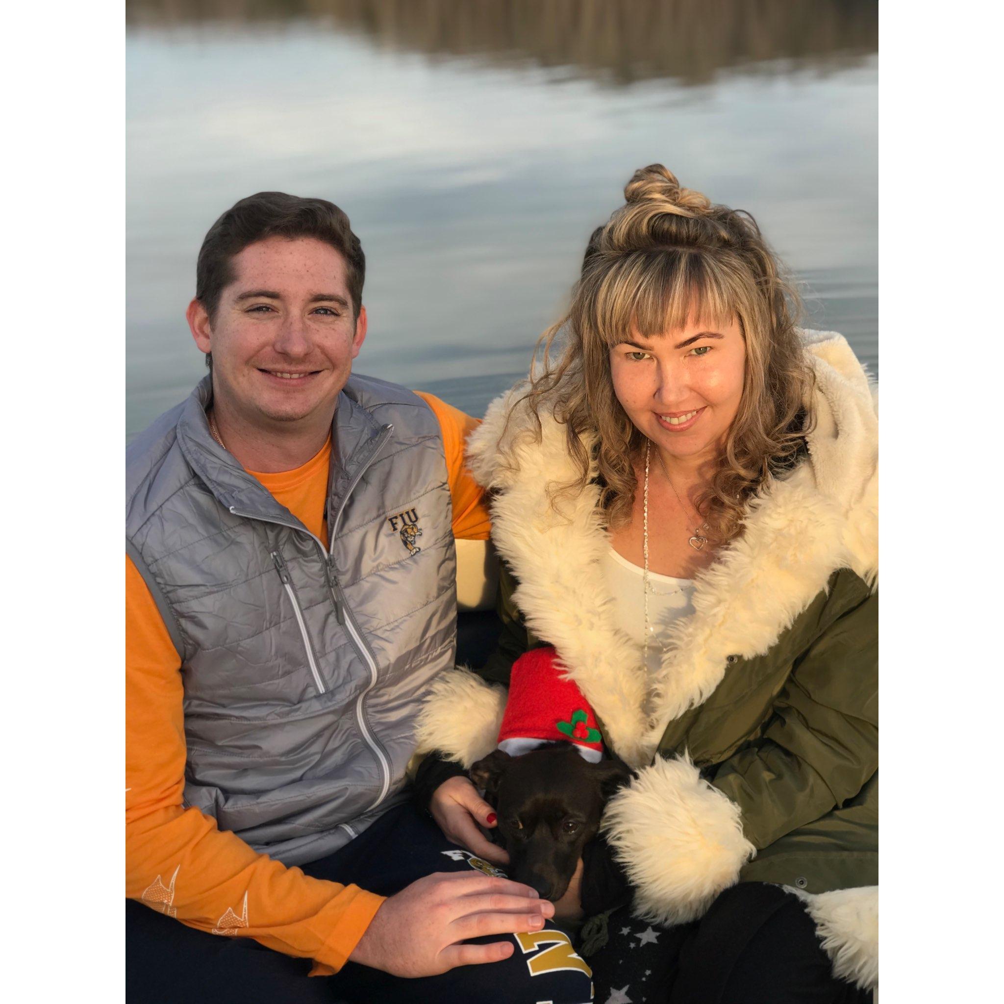 Christmas at the lake