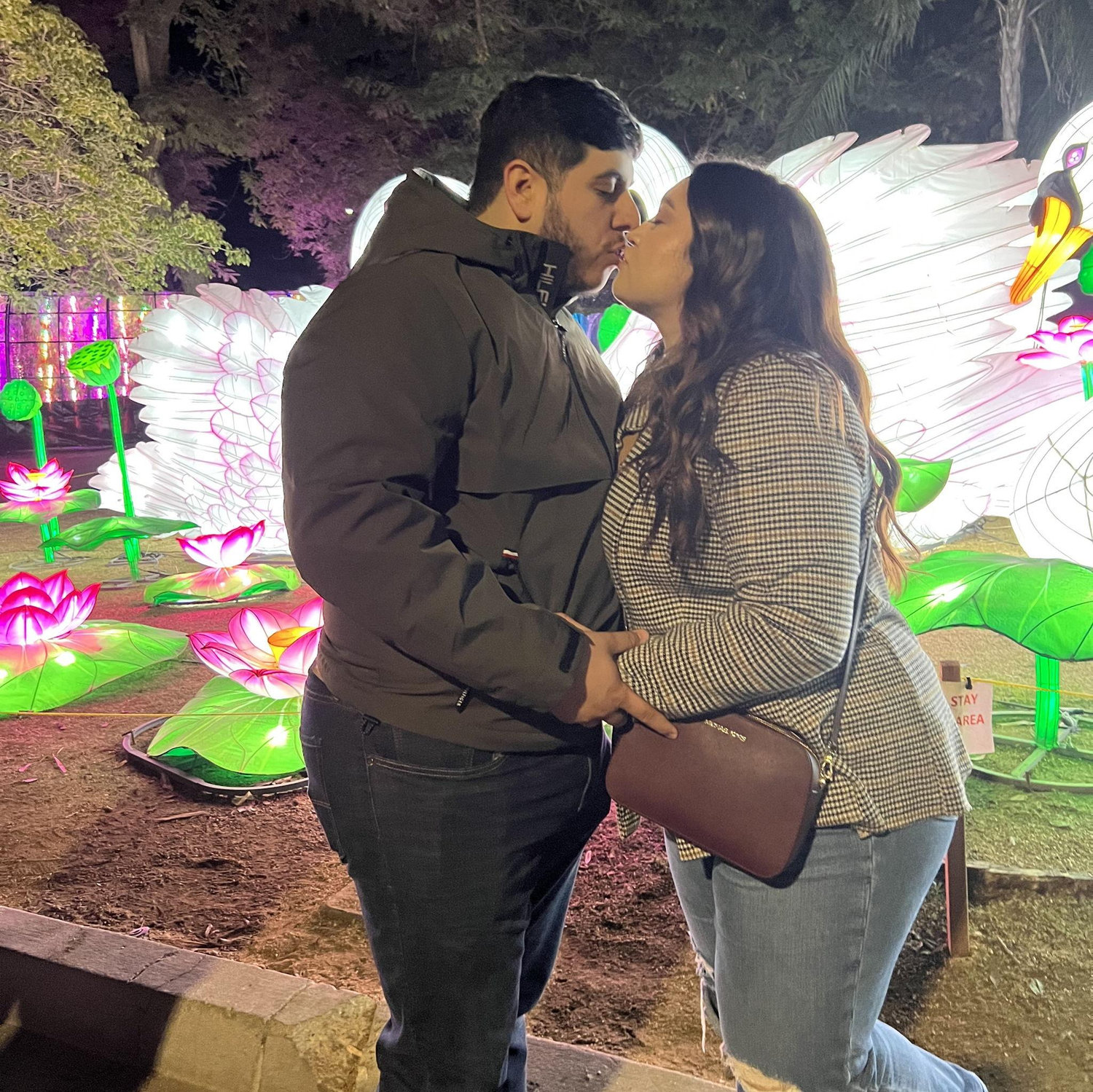 Date night. Los Angeles Zoo. December 2022.