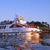 Mussel boat trip in Isla de Arousa