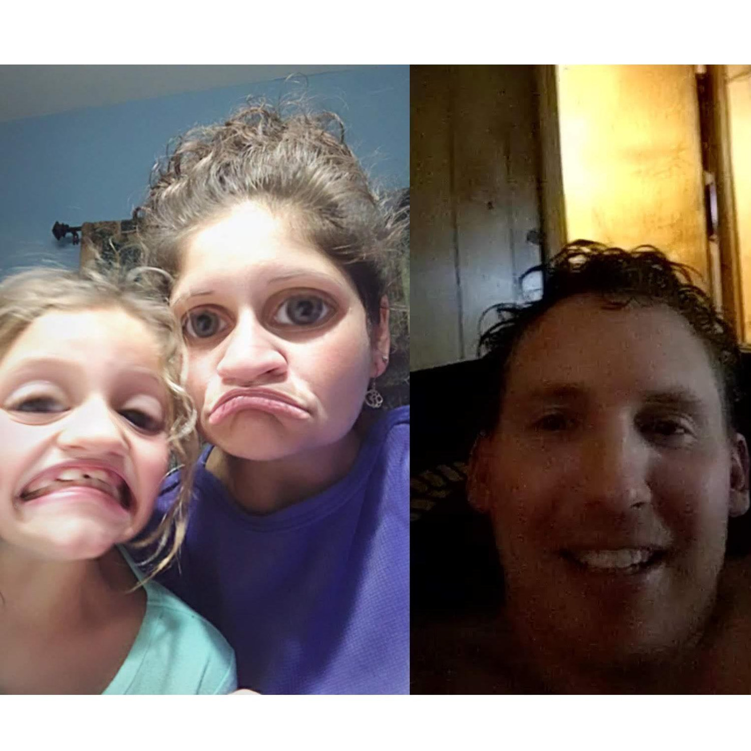 Even when we are apart, we still make each other laugh (with a little help from Carleigh)