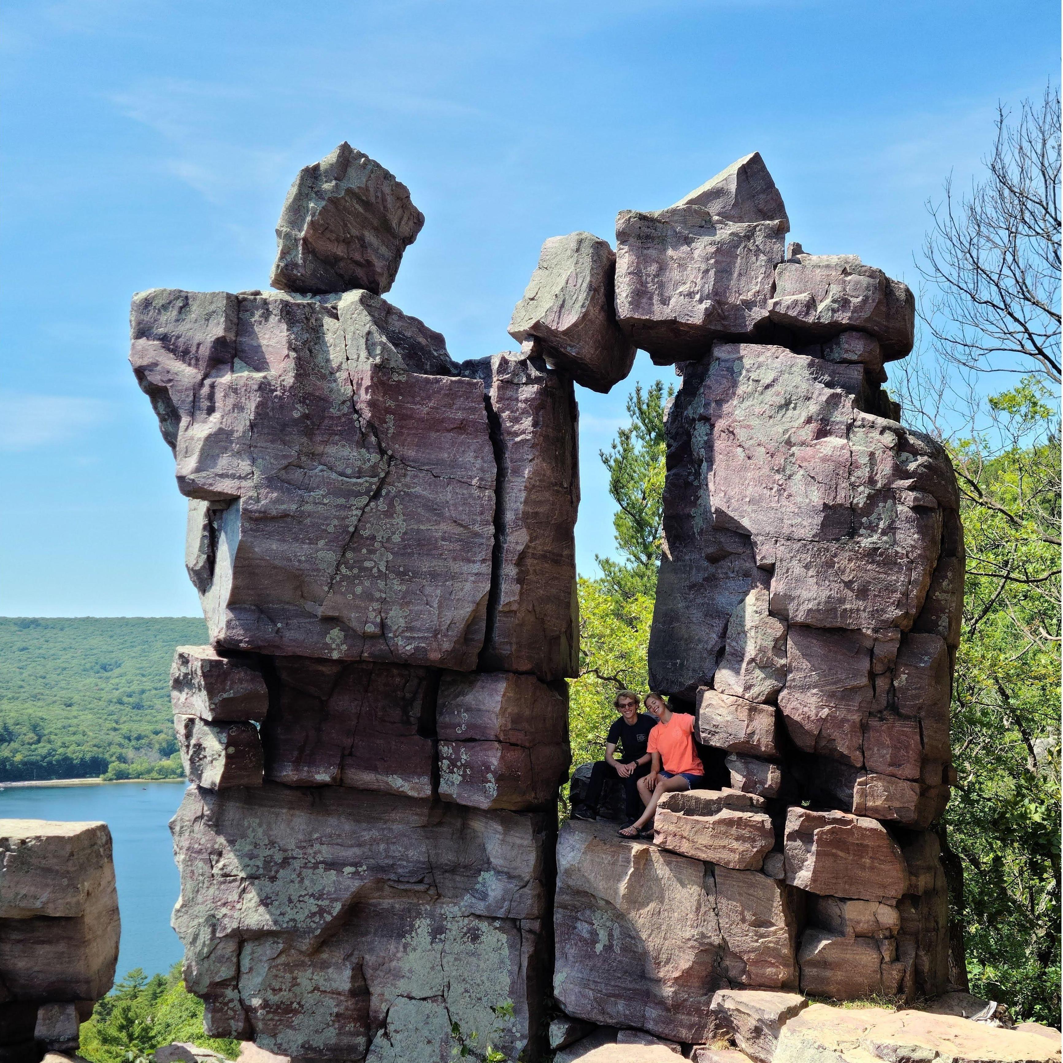 Exploring Devil's Lake State Park in WI, Summer 2023