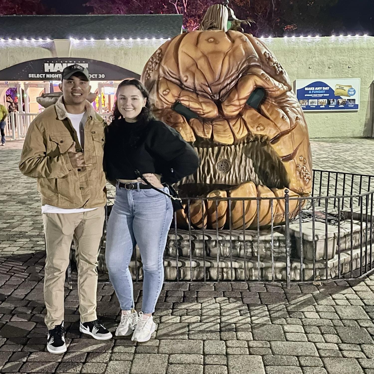 Kings Dominion, October 2022. Located in Virginia.