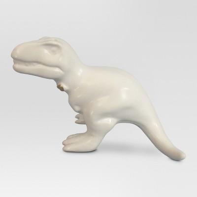 T-Rex Pepper Shaker Stoneware White - Threshold™