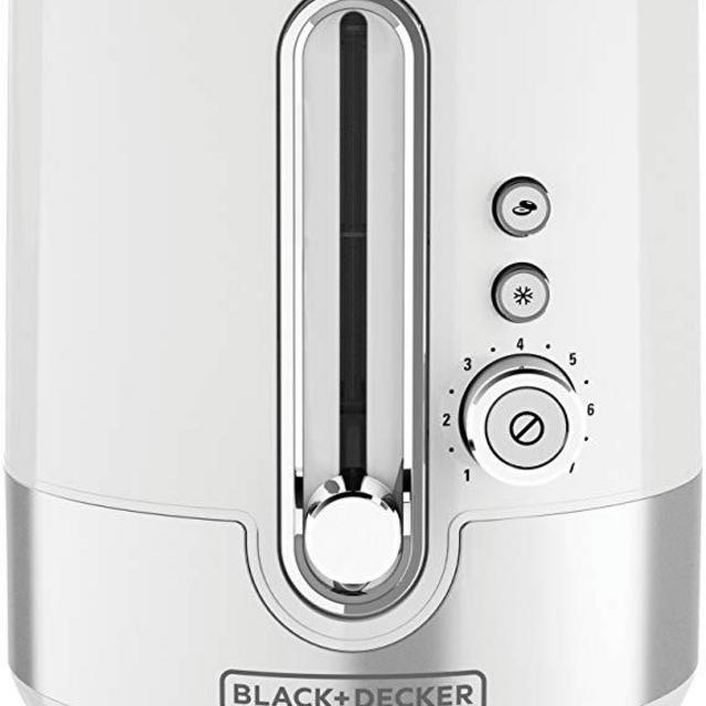 BLACK+DECKER TR2200WSD Applica/spectrum Brands Tr2200swd White 2 Slice Toaster, Medium,
