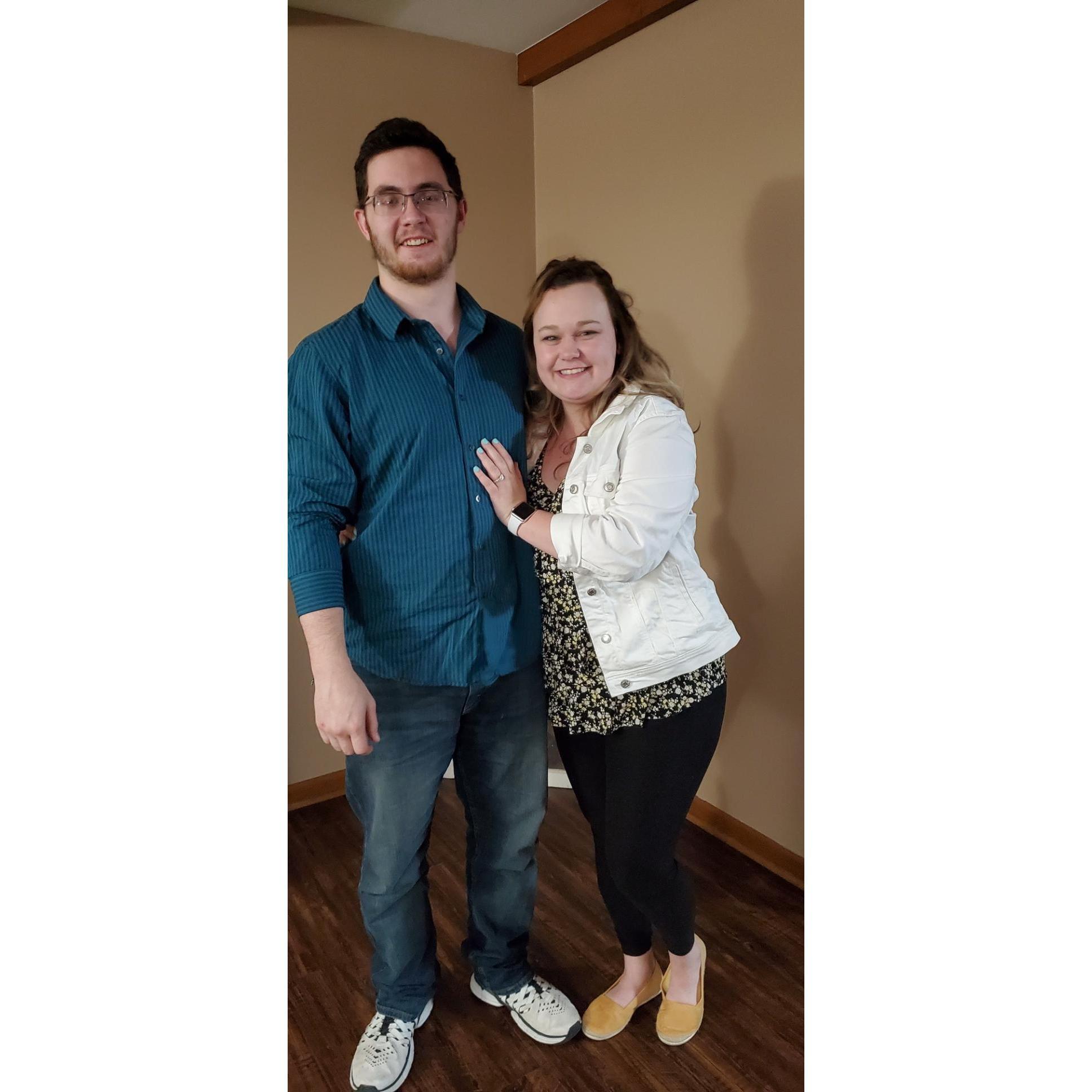 The night Jordan proposed. May 8th.