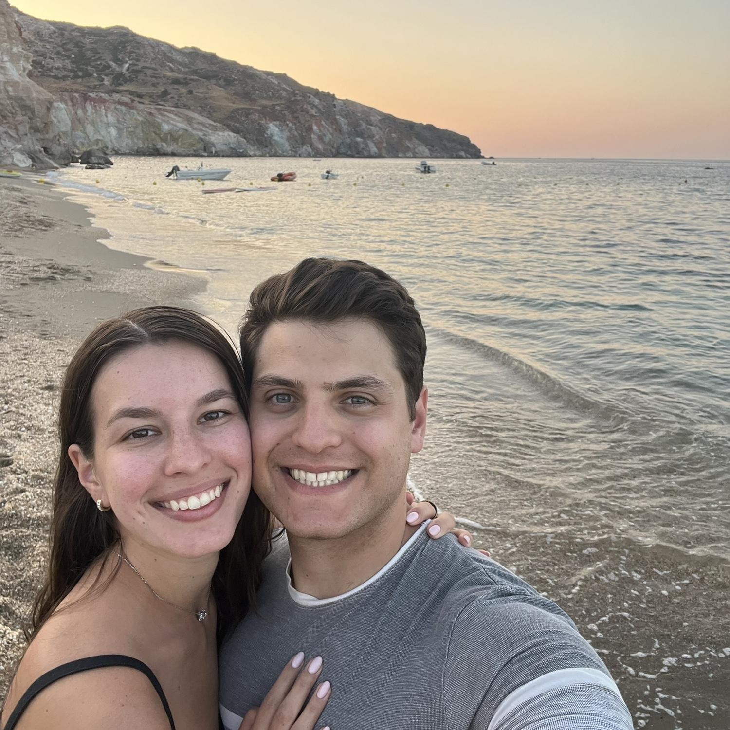 Roaming the beaches in Greece