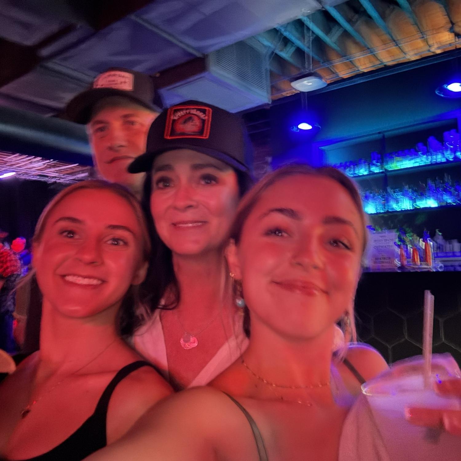 Josh Meloy with Elise and her friend Becca - Summit Music Hall
