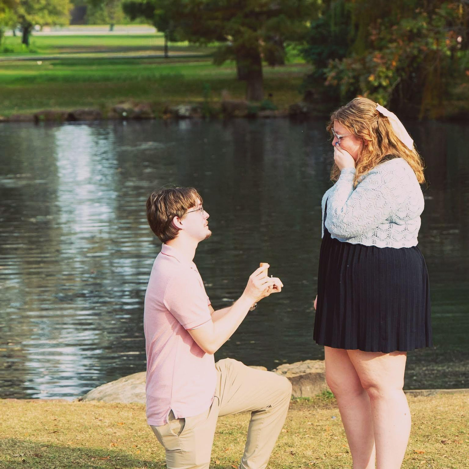 When Kay said "Yes!"