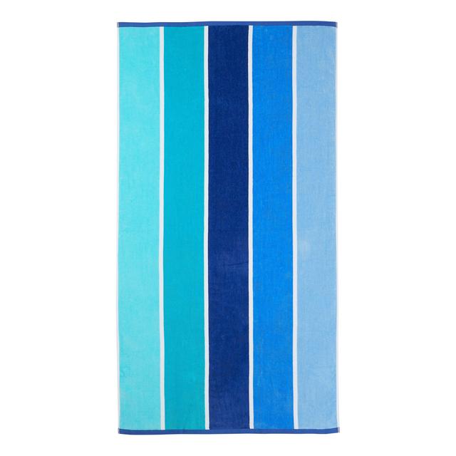 Mainstays 100% Cotton Stripe Beach Towel