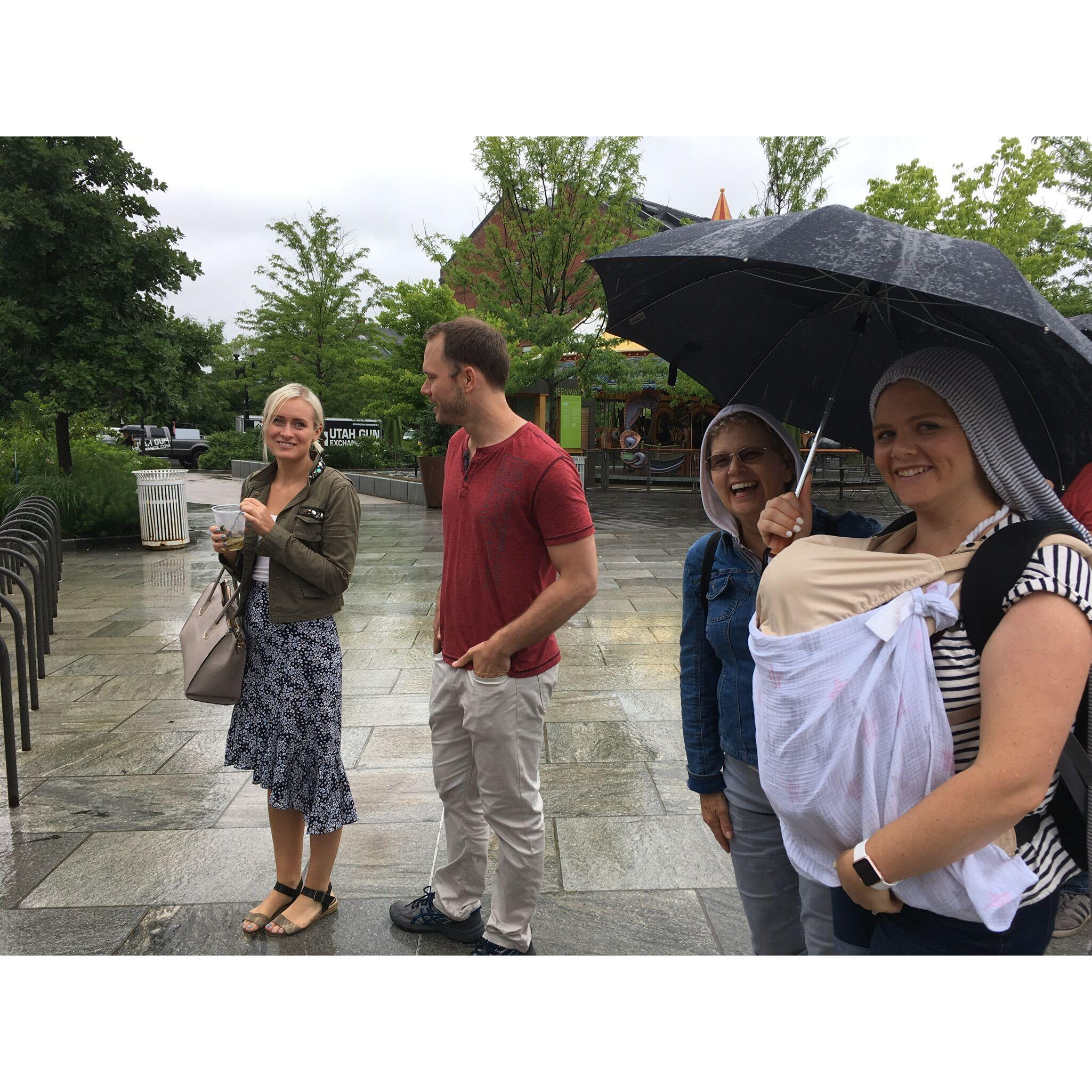A rainy ( but still so fun!) day in Boston the summer of 2018, celebrating dad Petes birthday trip.