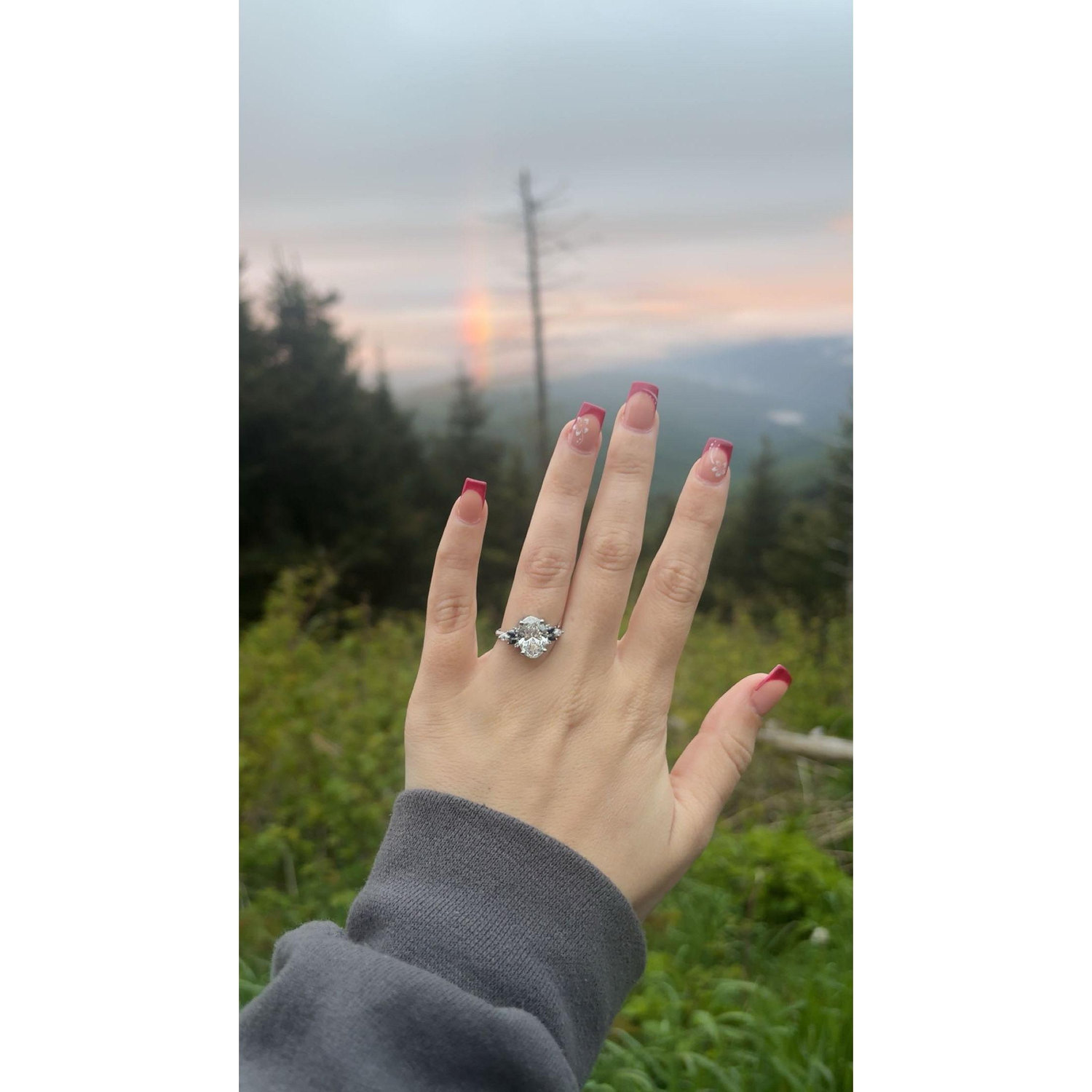 the day she said yes!