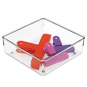 InterDesign - iDesign® Linus Acrylic 6.4-Inch x 6.4-Inch Drawer Organizer