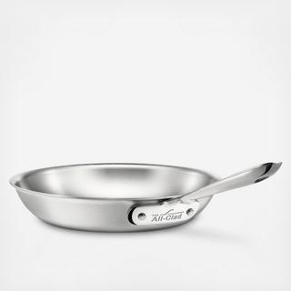 d5 Brushed Stainless Steel Fry Pan