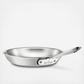 d5 Brushed Stainless Steel Fry Pan