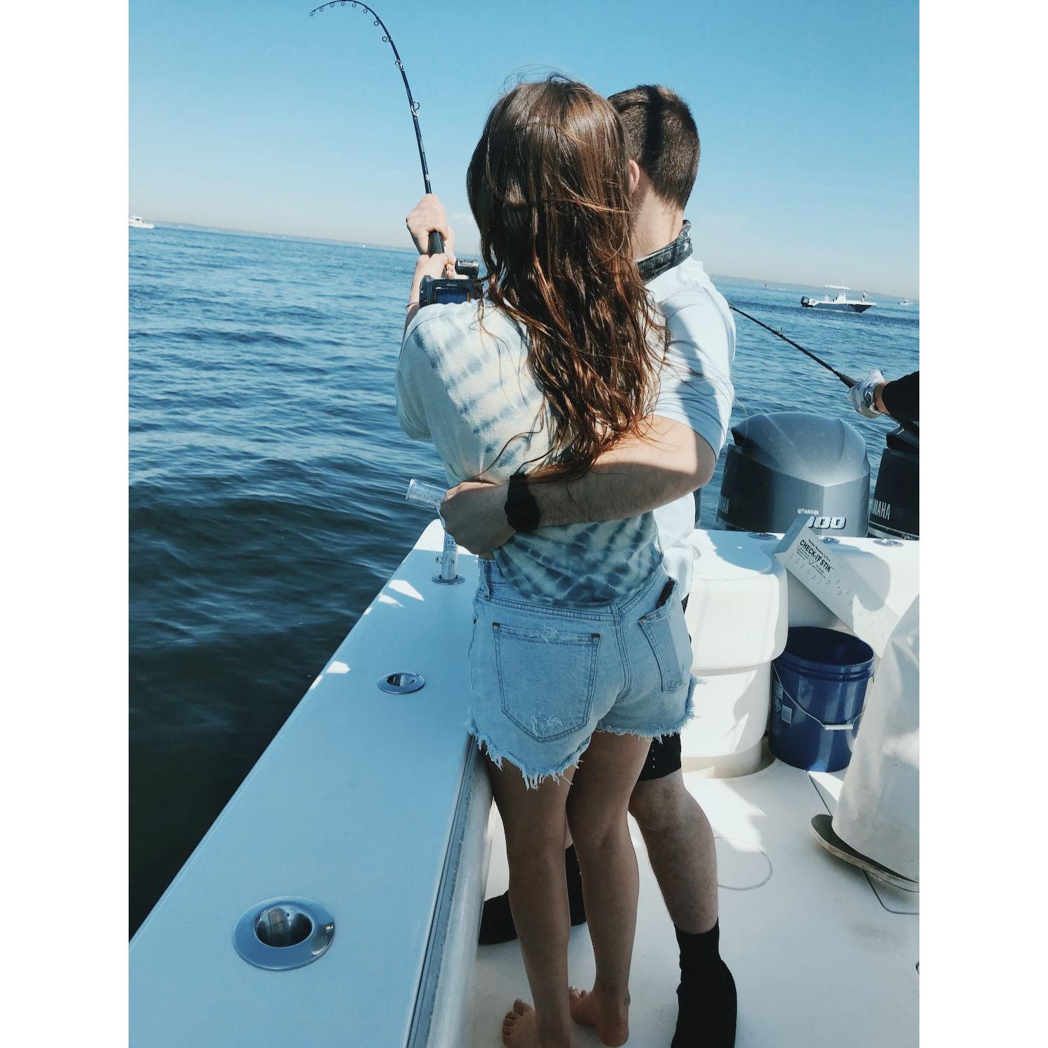 Striper fishing fun!