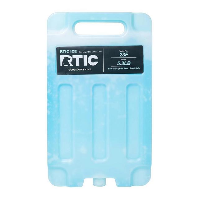 RTIC Refreezable Reusable Cooler Ice Packs Cold Ice Chest Pack Long-Lasting Break-Resistant for Food, Drink, Travel and Storage, 2 Pack