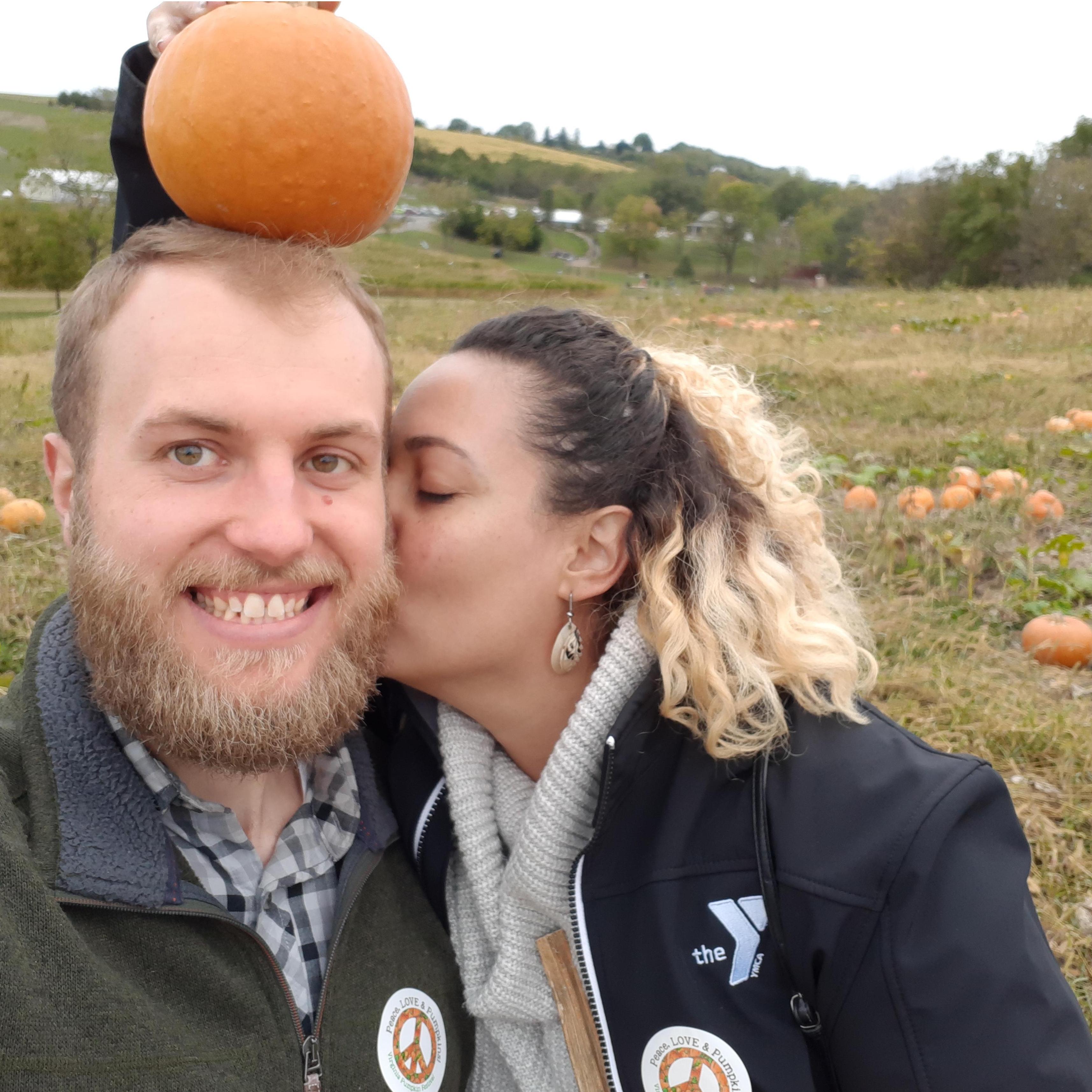 Tamara forced me to go Pumpkin Pickin'