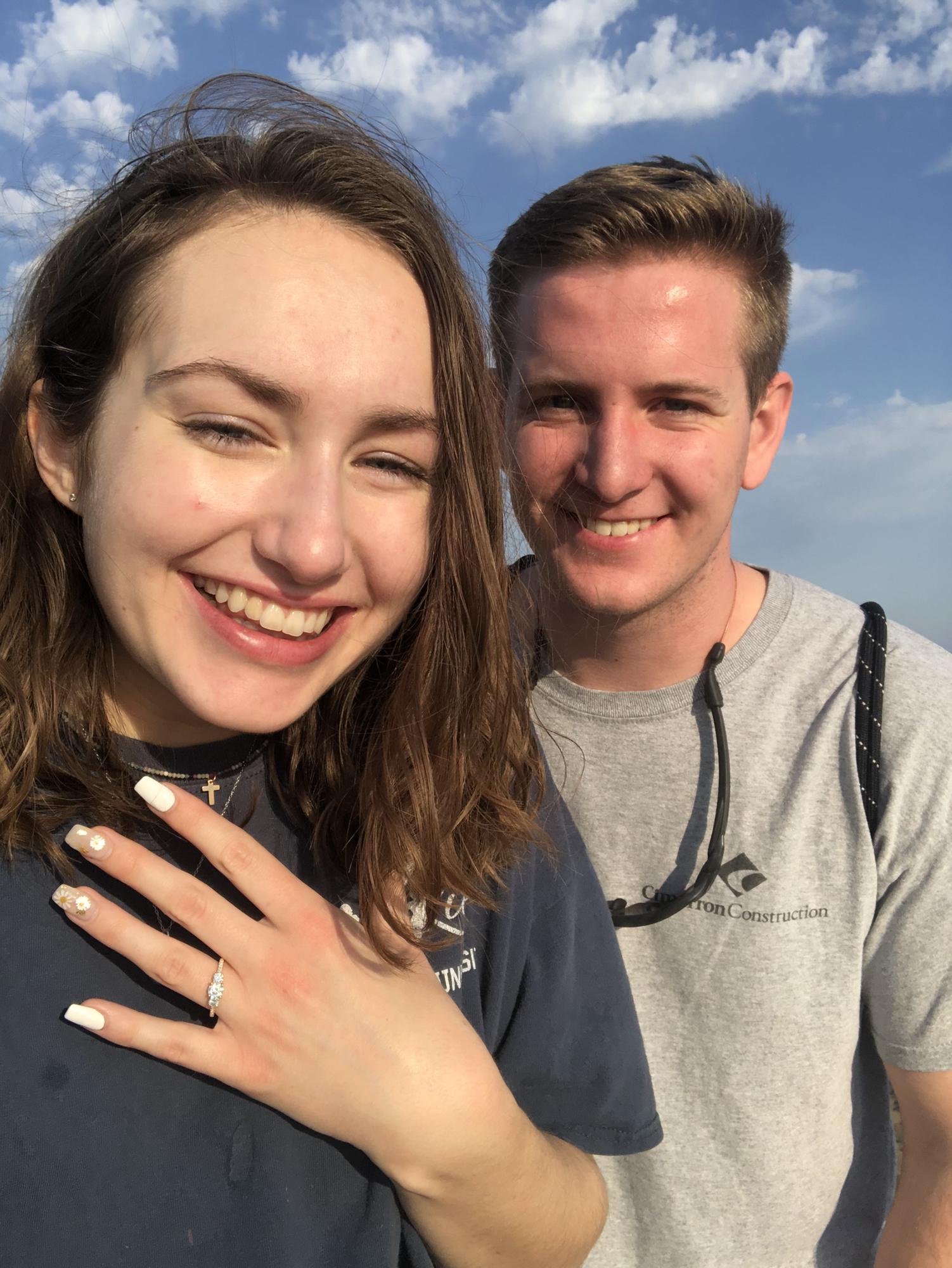 Our engagement day!