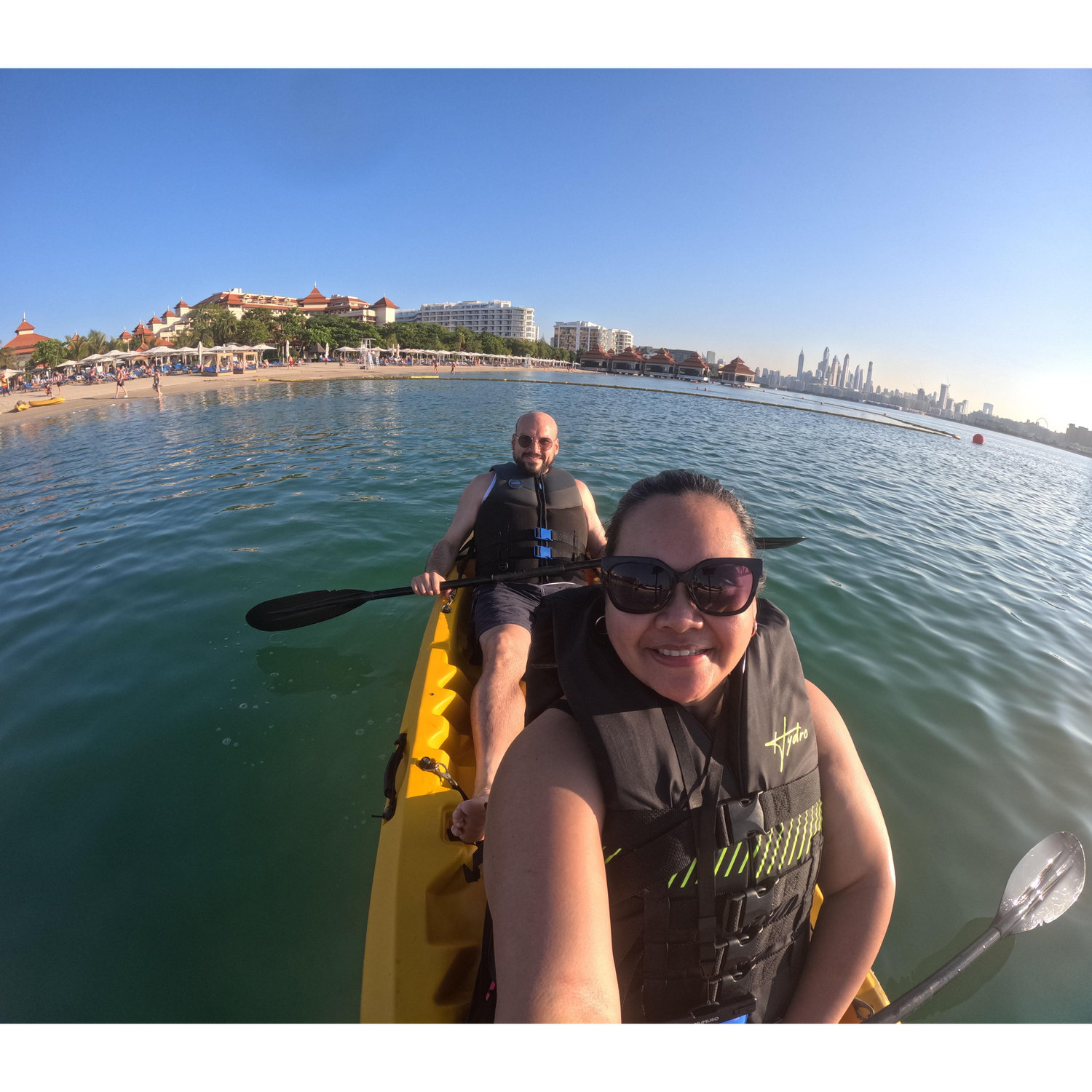 We went kayaking!