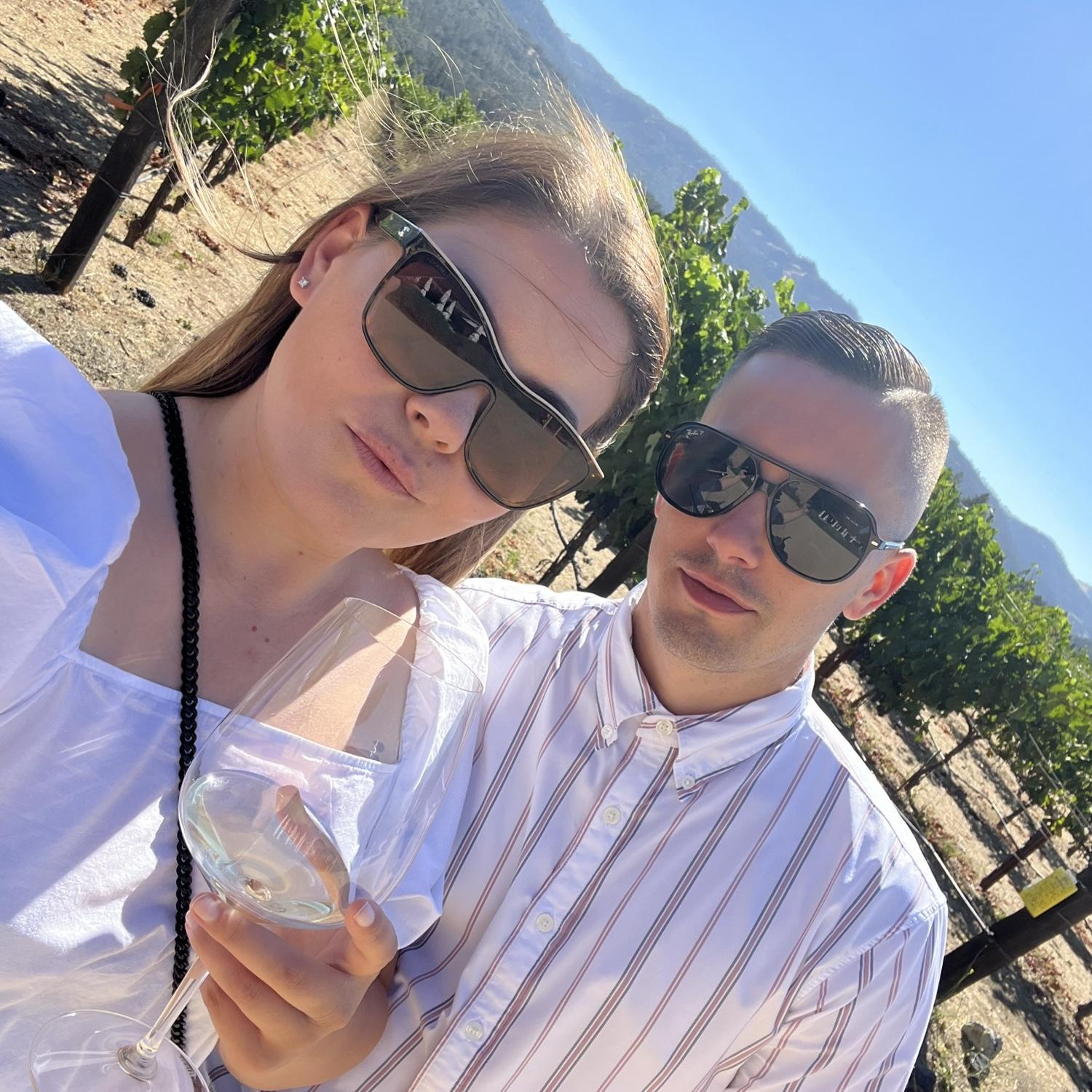 Napa Valley with friends.