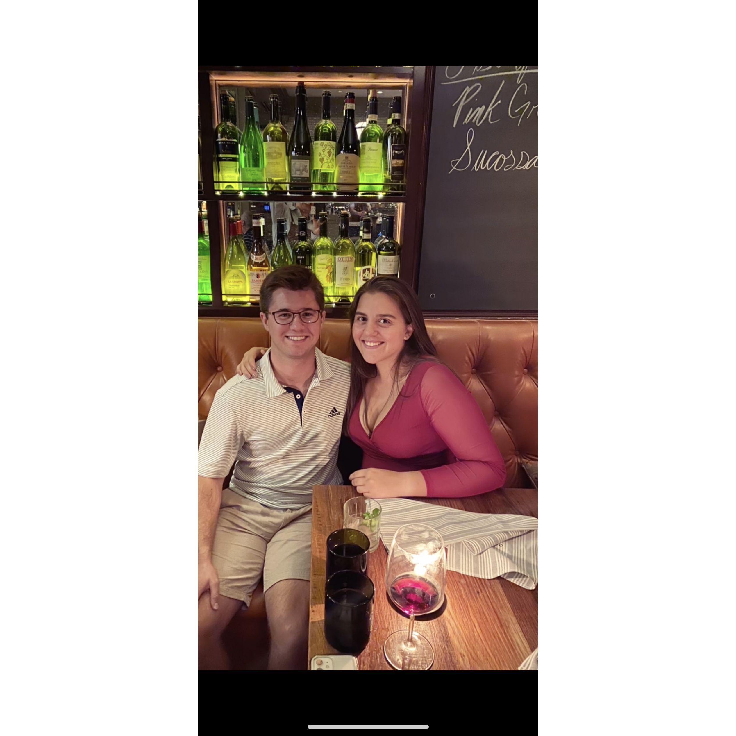 Our first weekend away together