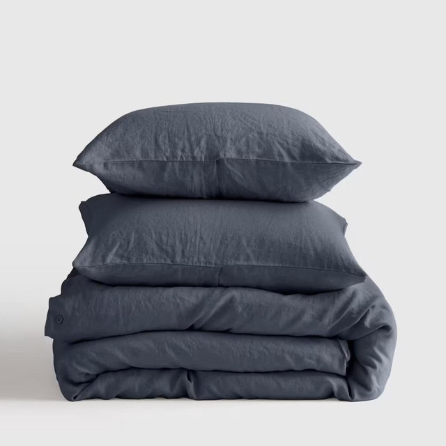 European Linen Duvet Cover Set - King/Cal King