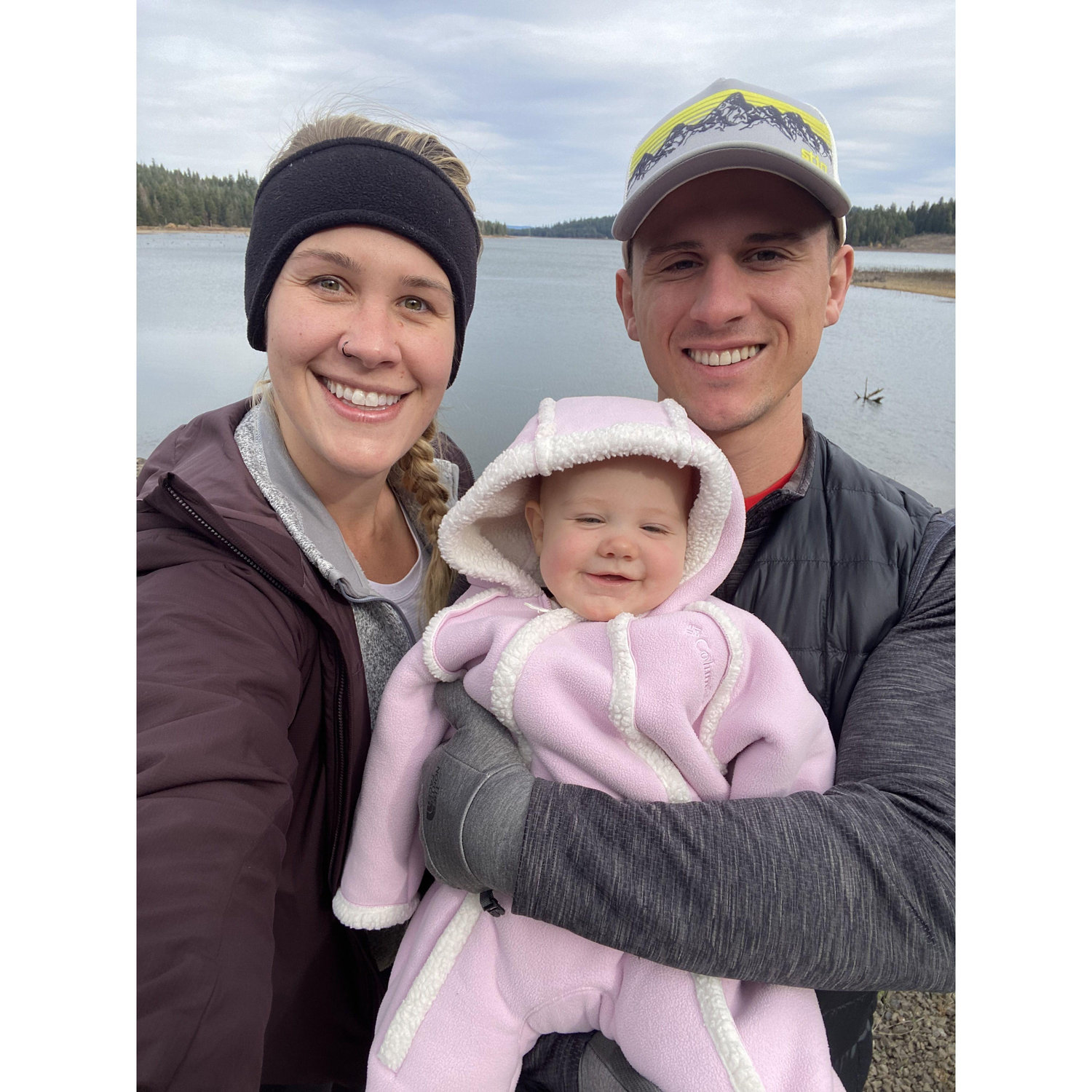 Family trip to Nonie and Papa's Cabin