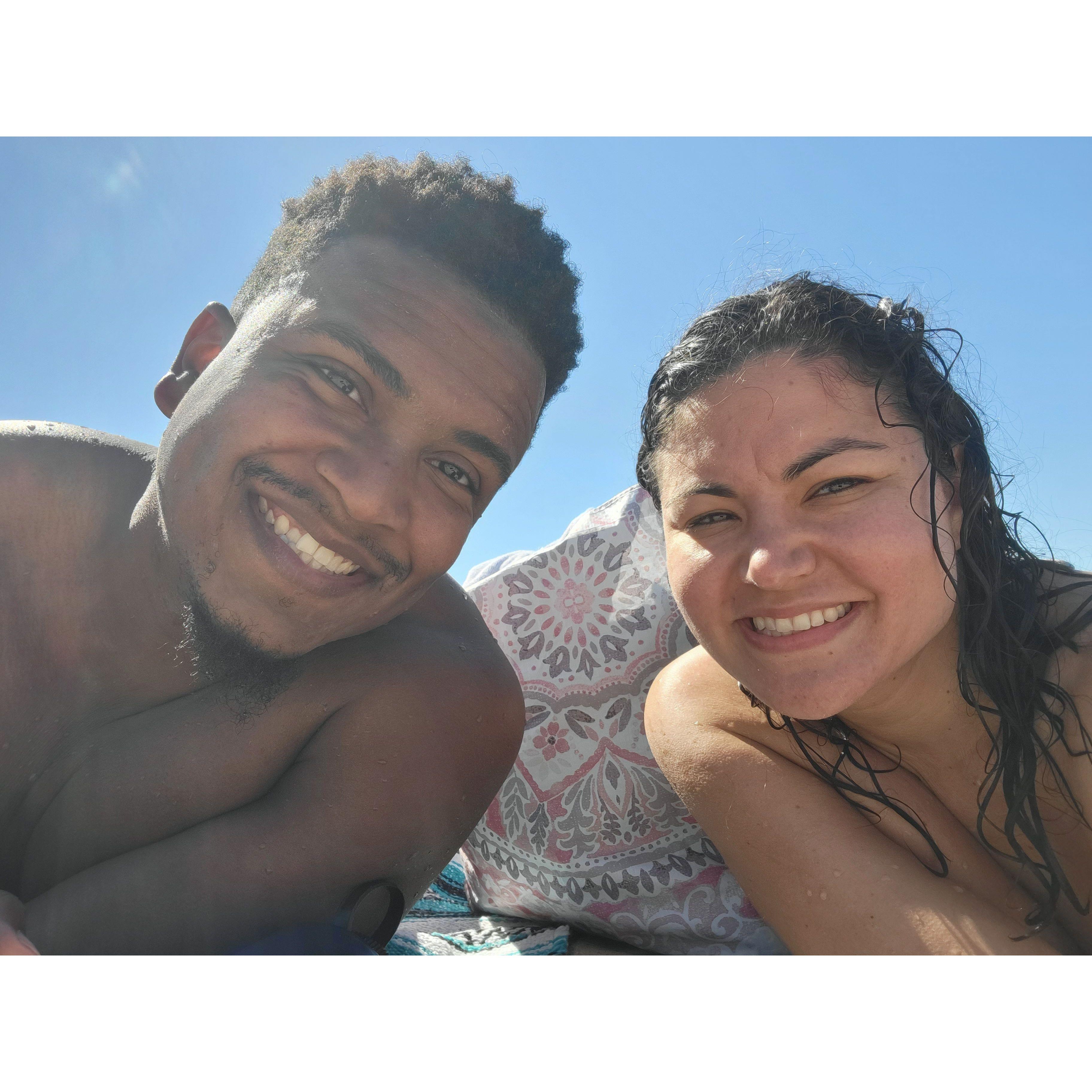 We both absolutely love the beach and warm weather, and have explored so many beaches on our travels