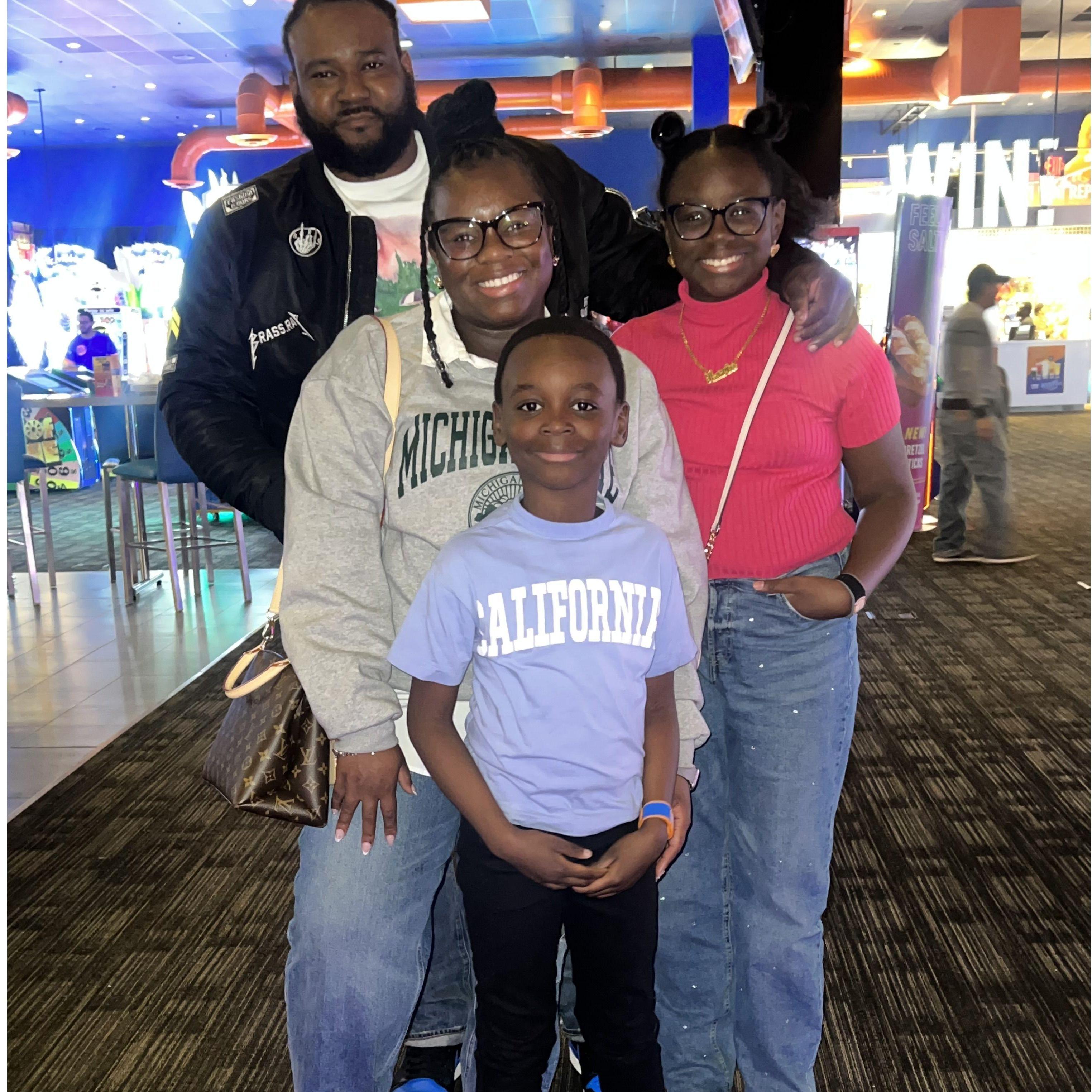 Everything starts and ends with family for us.