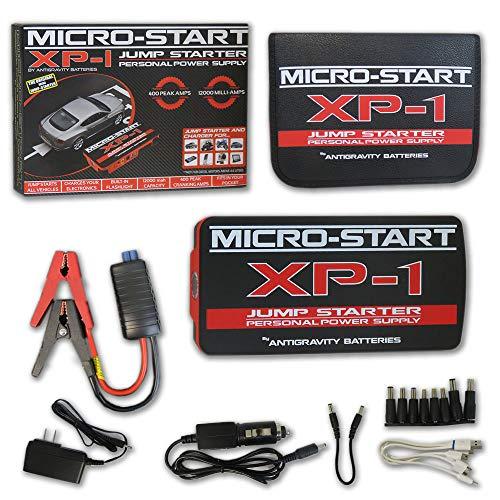 Antigravity XP-1 Micro start Jump Starter Power 200 Amps / 400A Peak with Hi-Power LED Flashlight