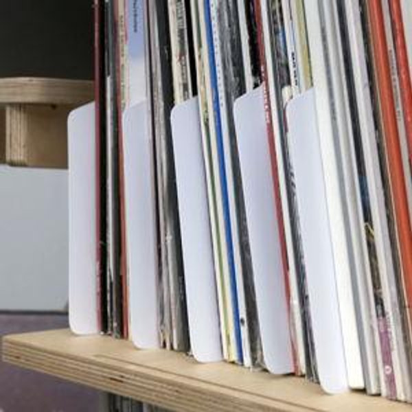 Record Supply Co.: LP Record Divider Cards - 15 units