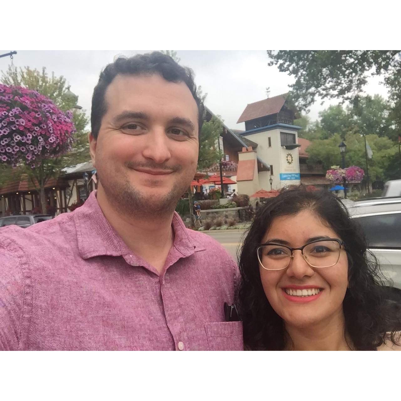 Adventuring in Frankenmuth in July 2018.