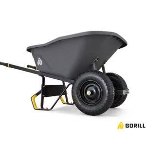 Dual-Wheel Wheelbarrow