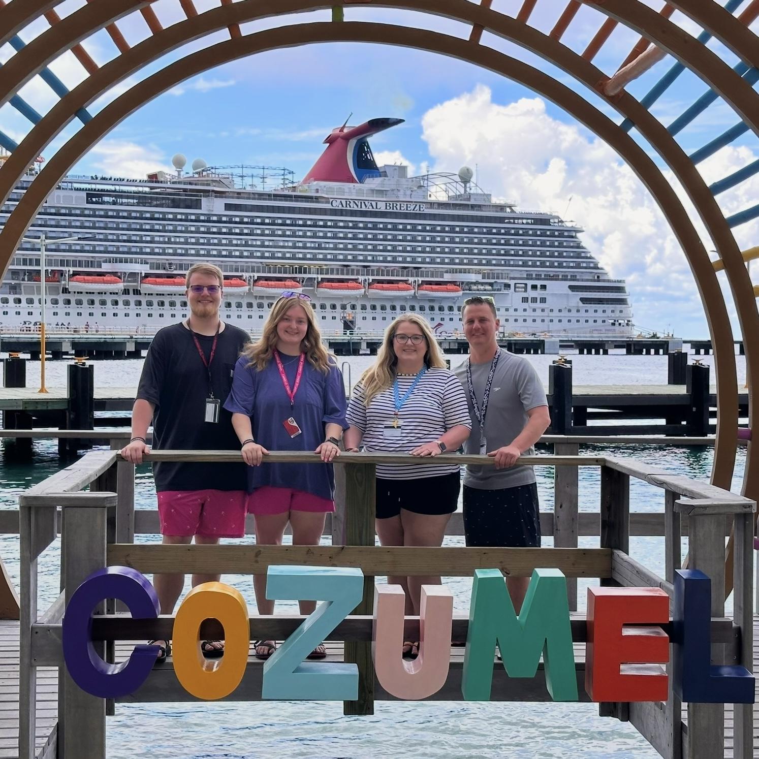 Mom & Dustin’s Bacherlor/ette cruise!