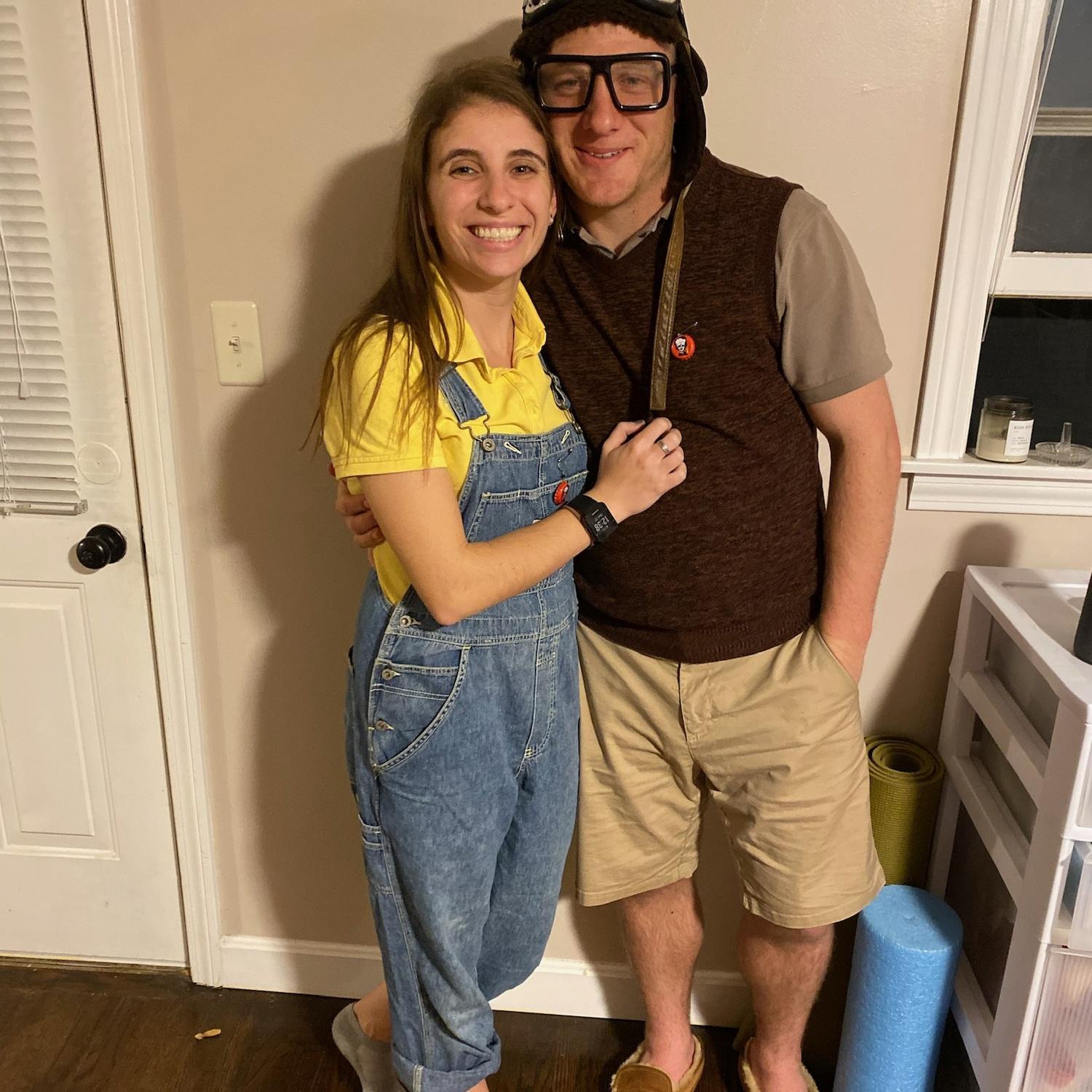 Happy Halloween from the couple from Pixar’s “Up”
