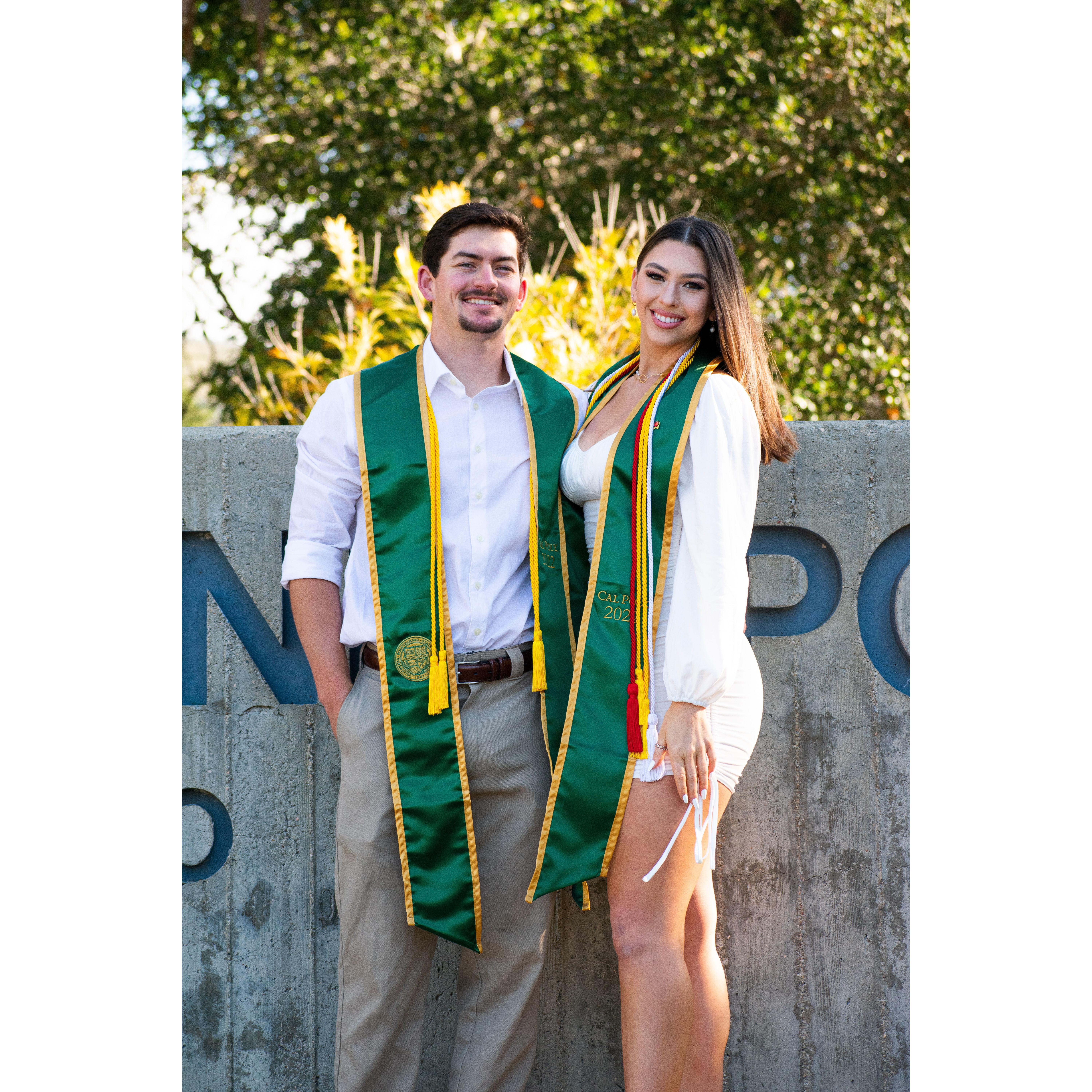 2022: Graduated Cal Poly, SLO together with honors
