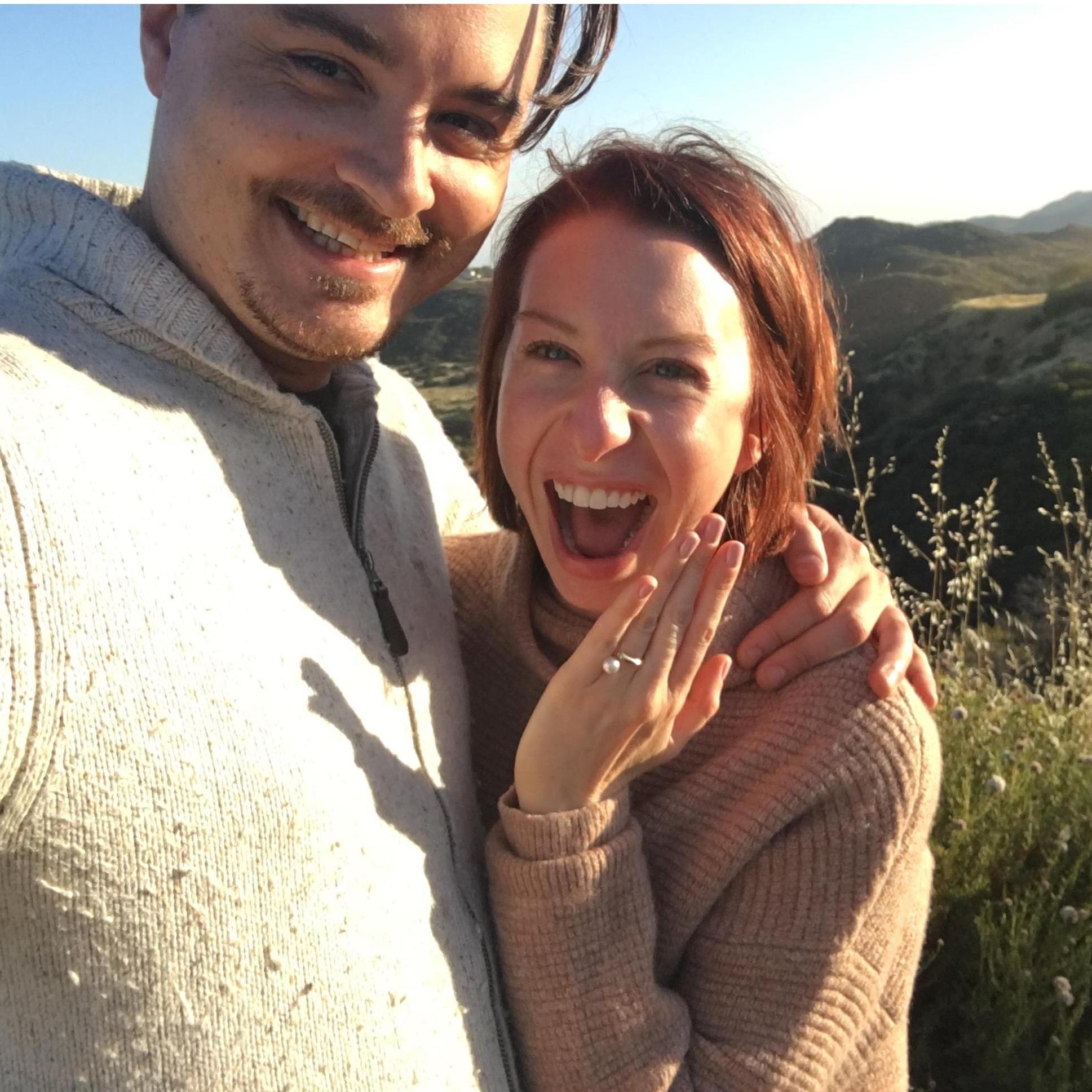 After he popped the question - 5/12/17