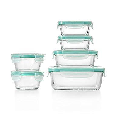 OXO Good Grips Smart Seal Container 12 Piece Glass Container Set