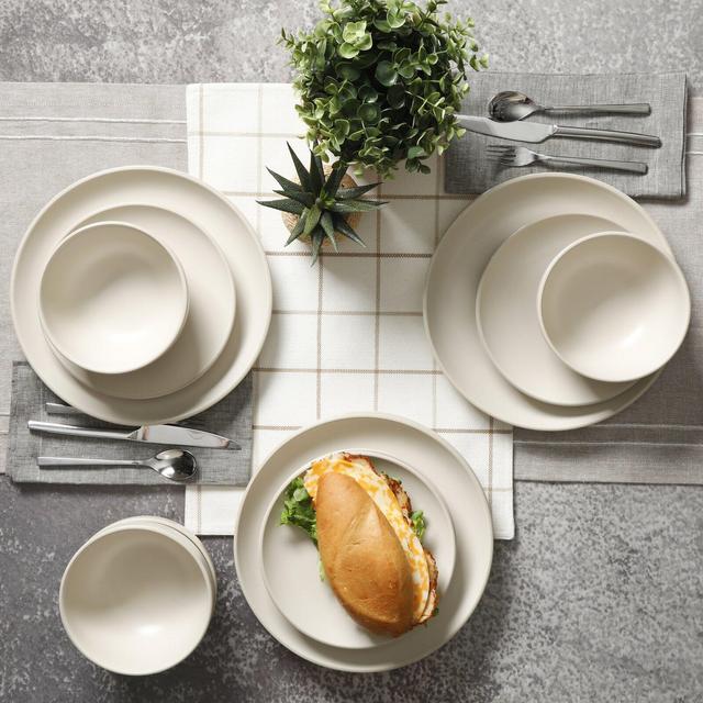 Shila 12 Piece Dinnerware Set, Service for 4