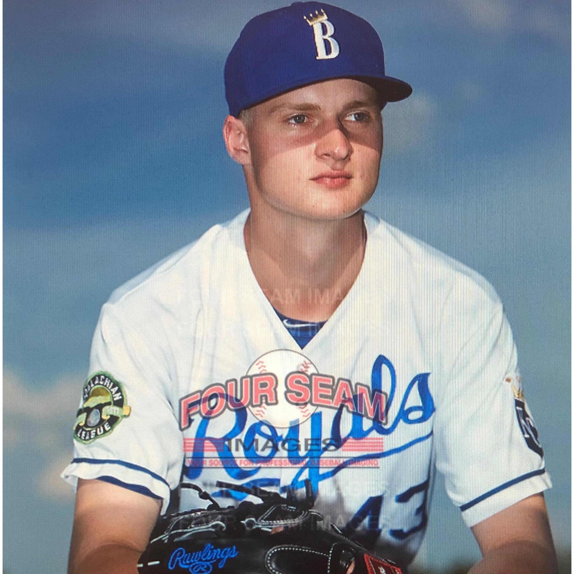 Noah's Rookie Picture for his short season with the Burlington Royals